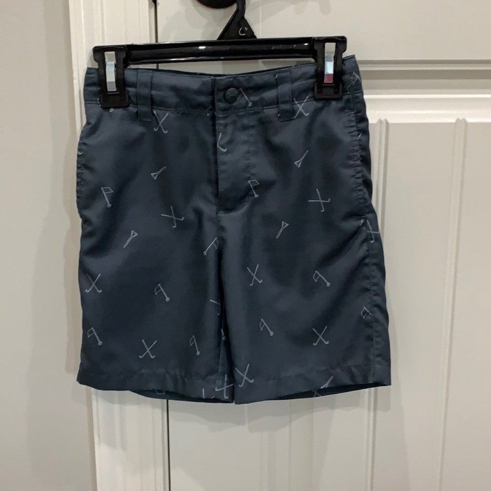 Boys Under Armour golf shorts